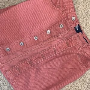 Hollister button down skirt